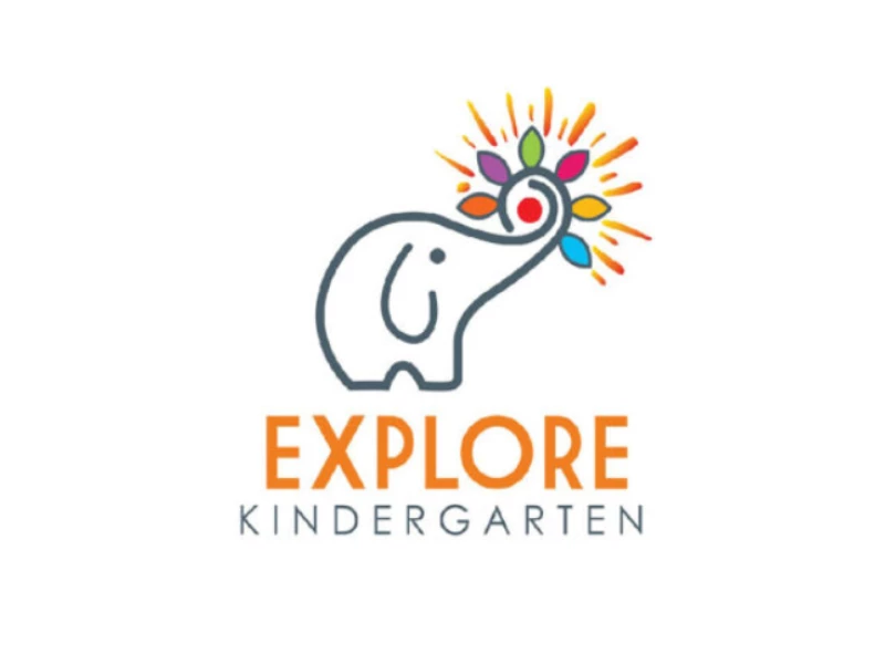 Explore Kindergarten logo design by Animofic.