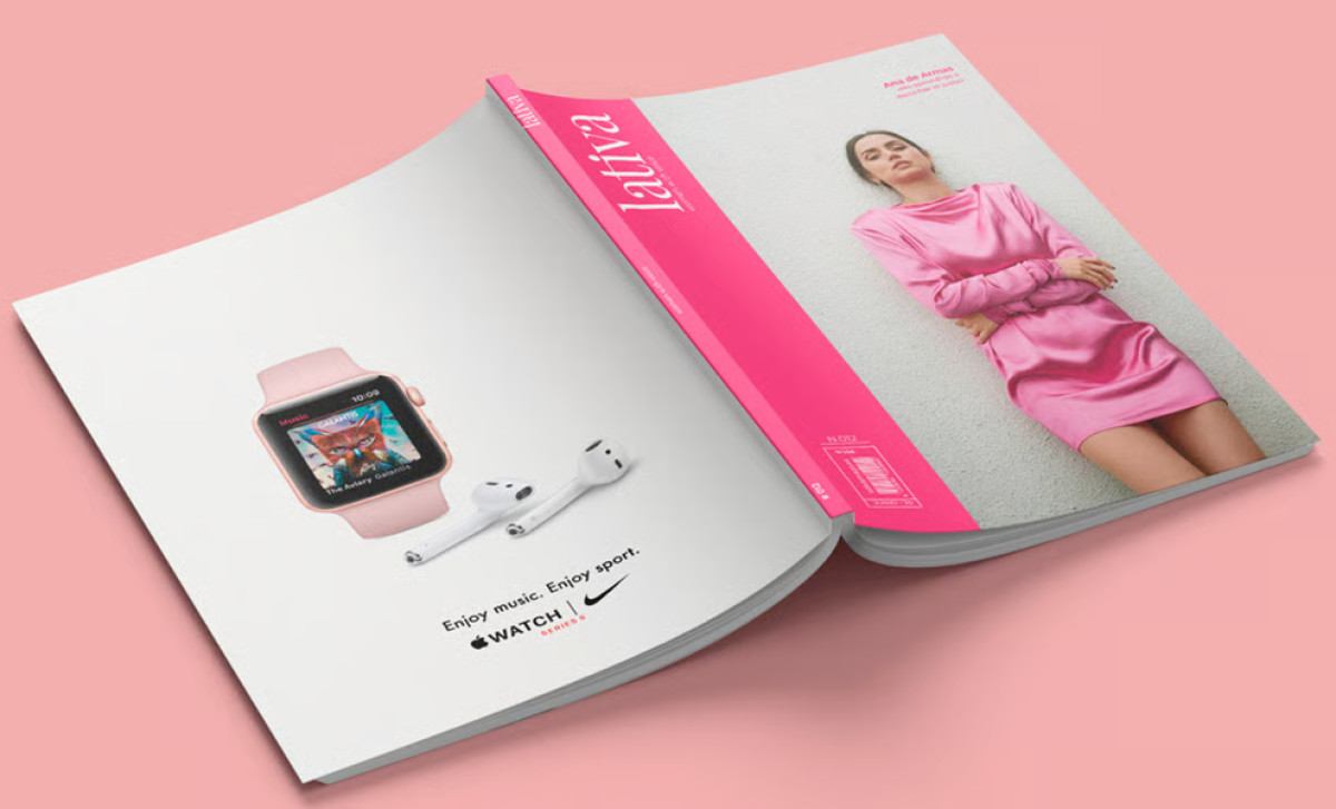 Lativa Magazine print design by Eureka Studio Creative.