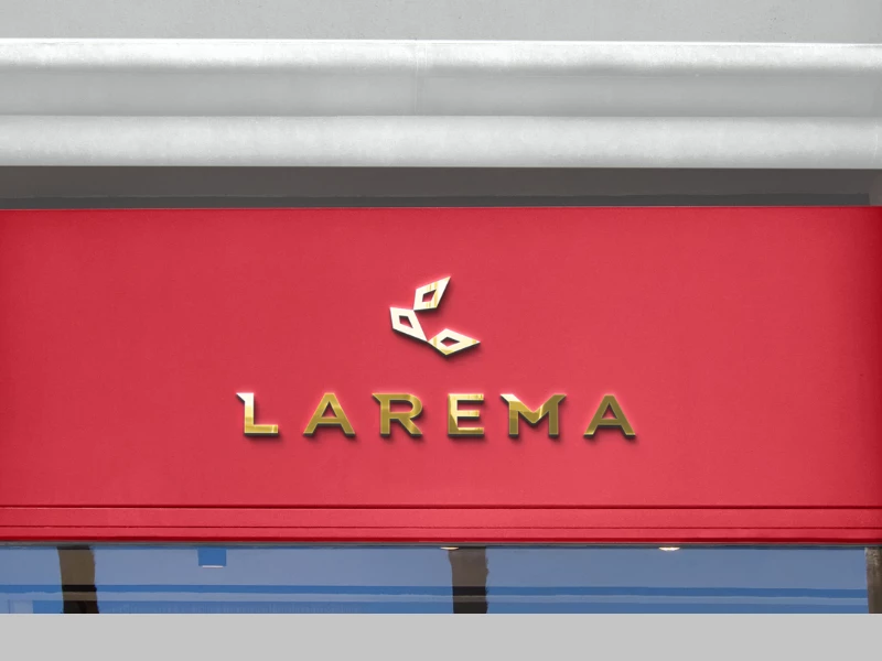 Larema Joisas logo design by Matheus Paschoalini.