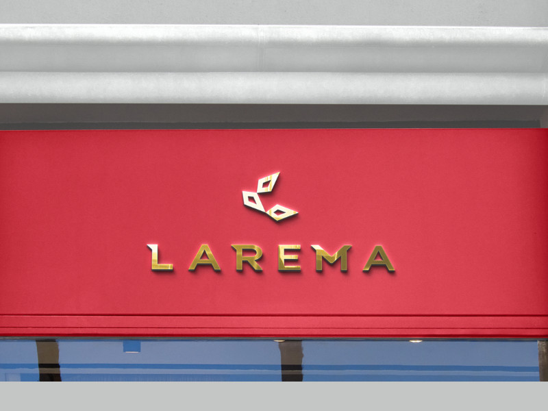 Larema Joisas logo design by Matheus Paschoalini.