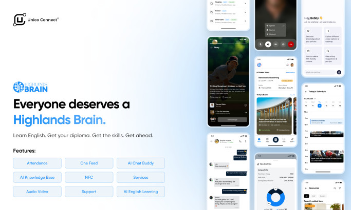 Highlands Brain App Design