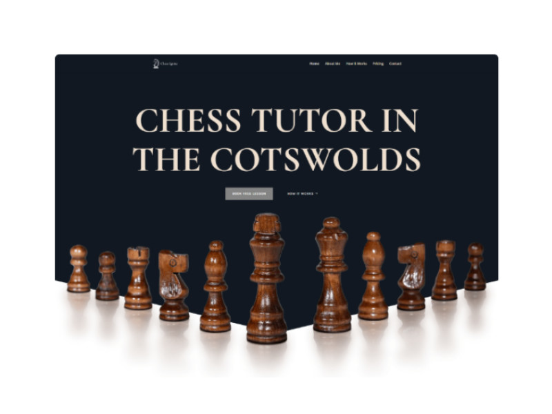 Chess Ignite website design by Wasabi Sites.