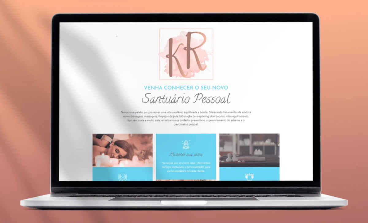 Katya Rocha website design by Agencia NYVA.