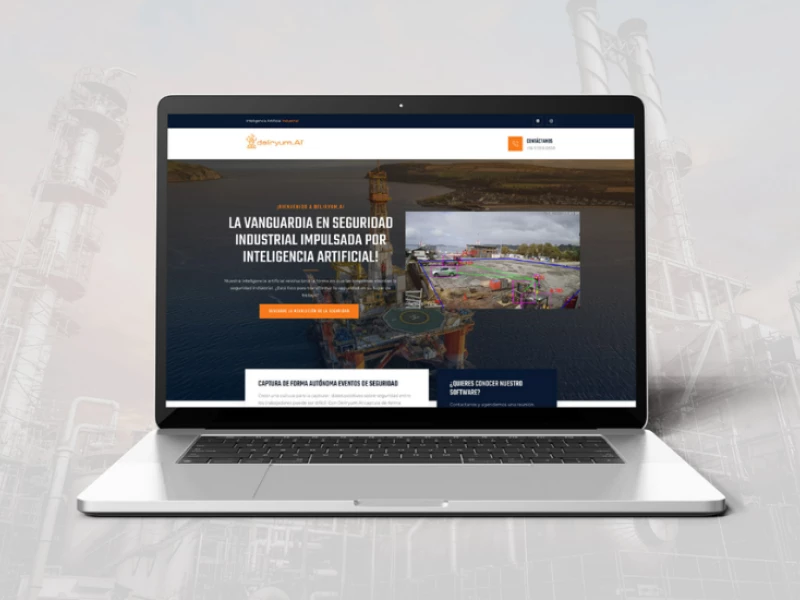Deliryum – Chile website design by Carlos Luis Hernández.