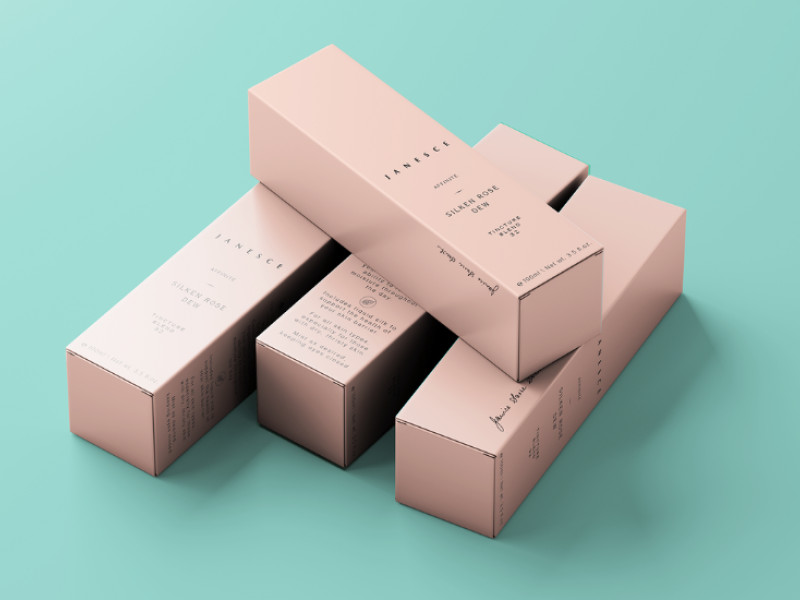 Janesce packaging design by Sarie Tardif.