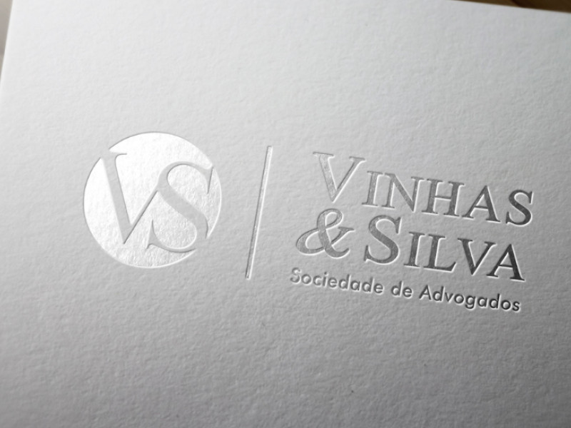 Vinhas & Silva logo design by CriativaPlus Design Studio