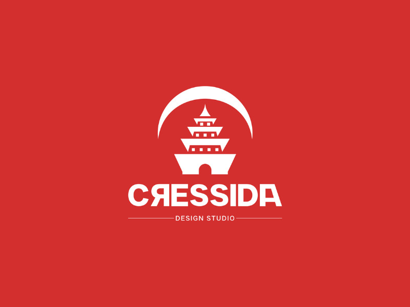 Cressida Design Studio logo design by GalibGFX