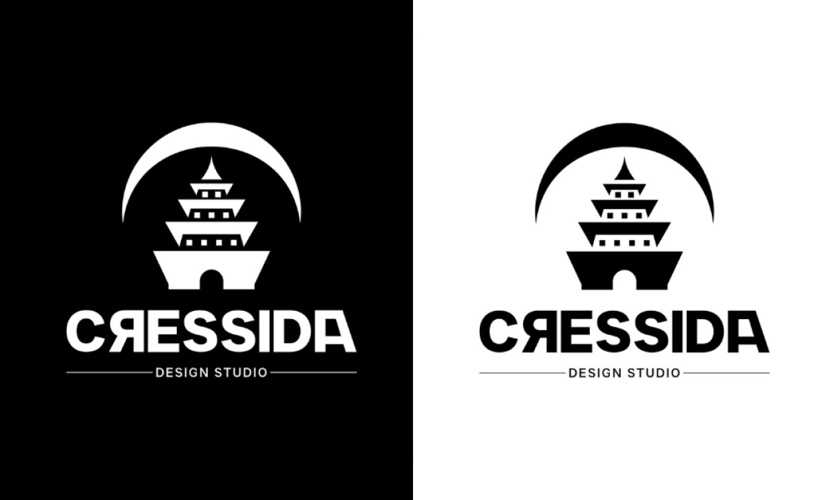 Cressida Design Studio logo design by GalibGFX