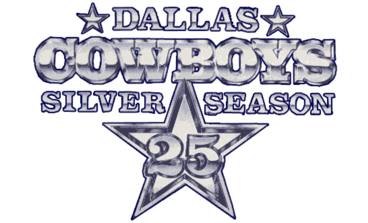 Dallas Cowboys 25th Anniversary Logo