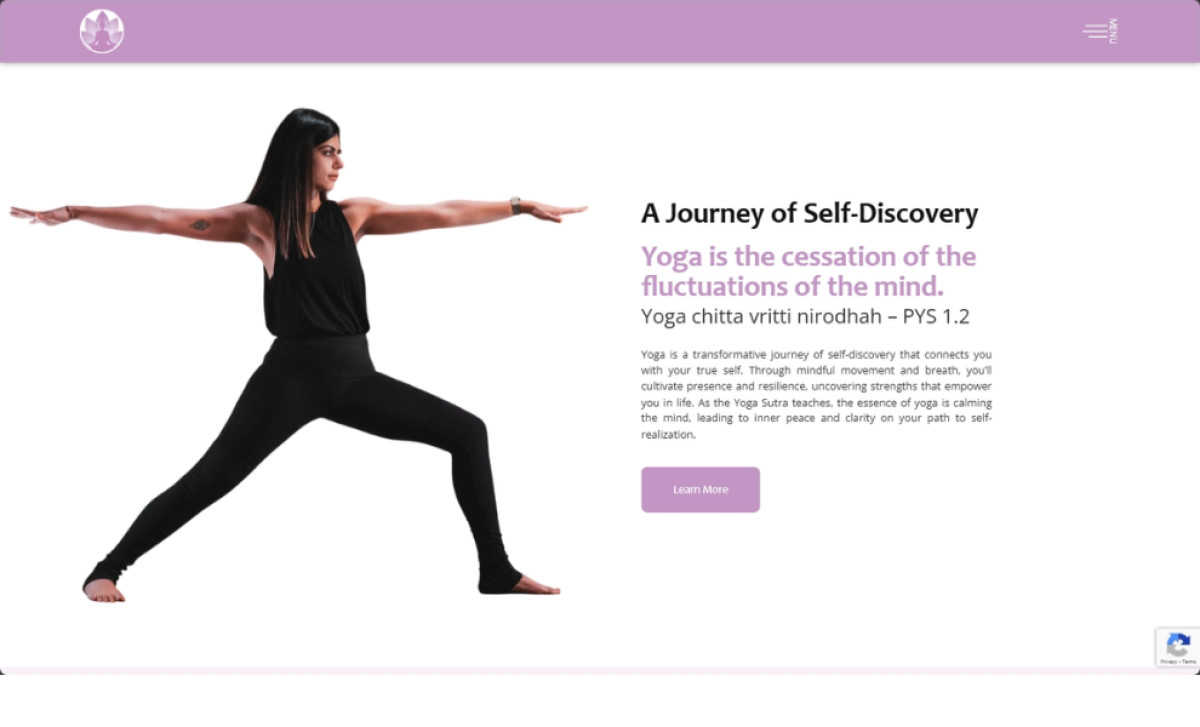 Kay Abdullah website design by Sunlight Media.