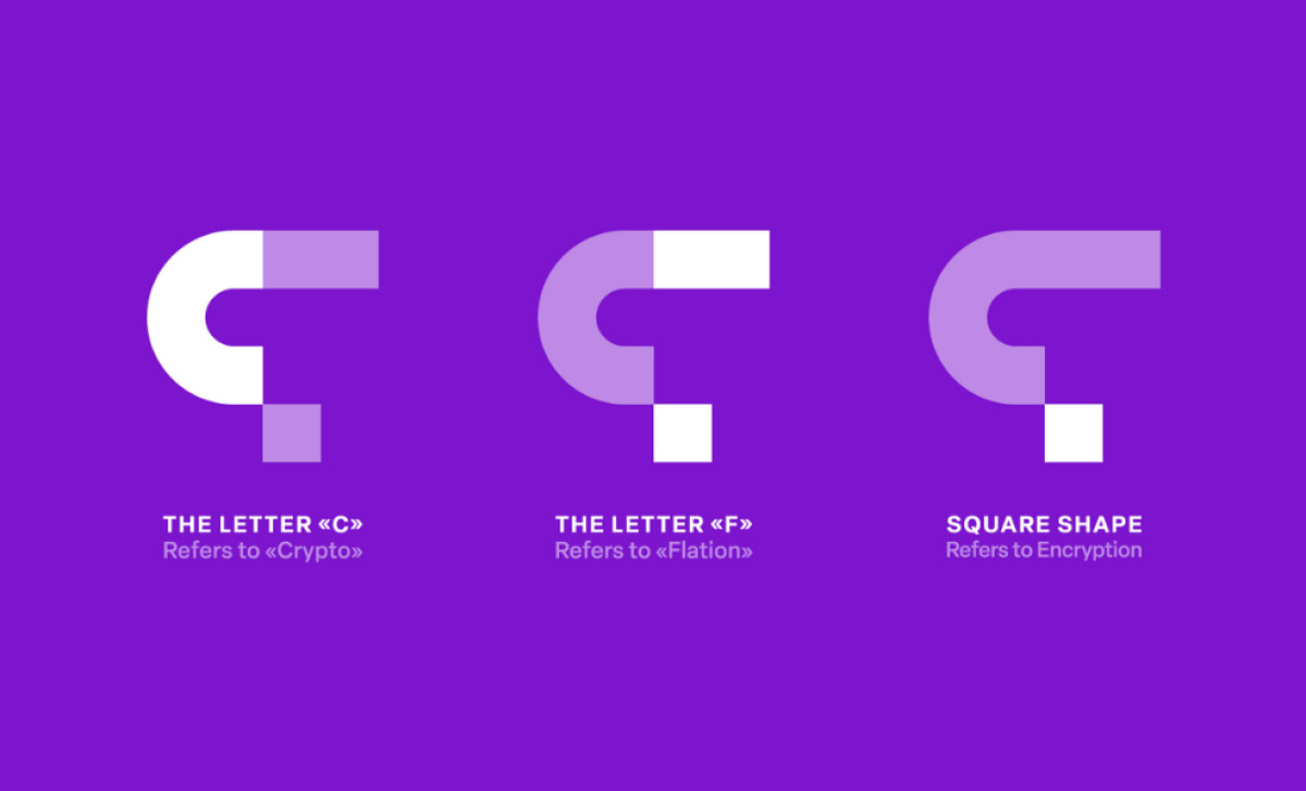 Cryptoflation logo design by Hamad Alammash