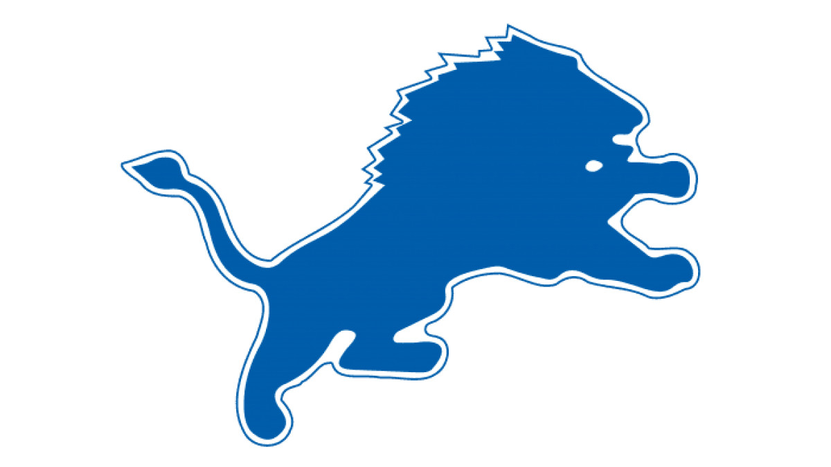 Detroit Lions 1970 Sports Logo Design