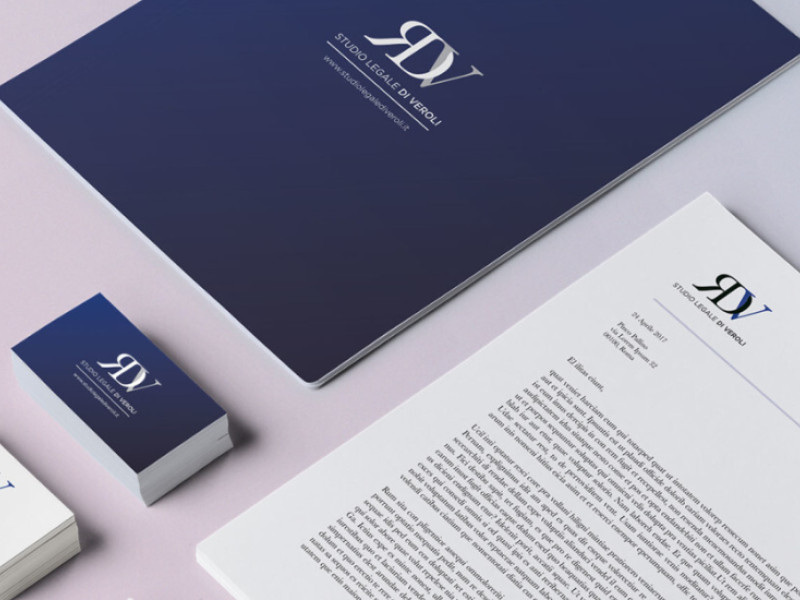 Studio Legale Di Veroli Print Design by Graficheria.