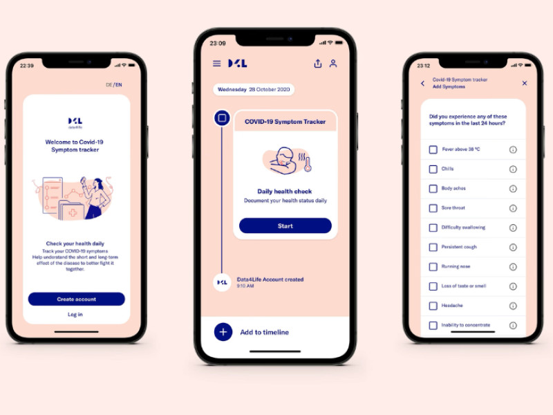 Data4Life App Design by Francesco La Ferla