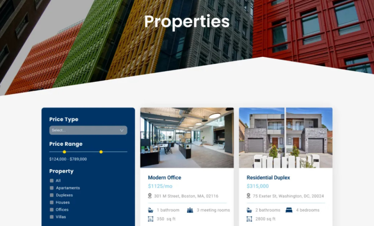 Harbor Heaven Realty Website Design by ElevateWeb Studio