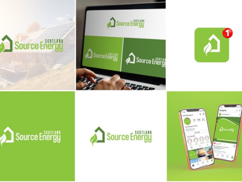 Scotland Source Energy Logo Design by Creative Thinkers.