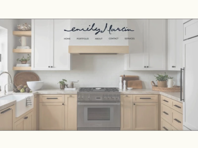 Emily Martin Design Website Design by Roen Creative Studio.