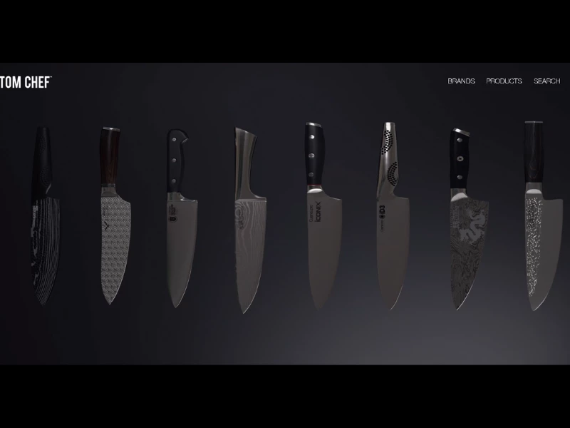 The Custom Chef web design by Nockta.