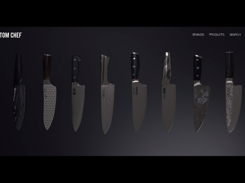 The Custom Chef web design by Nockta.