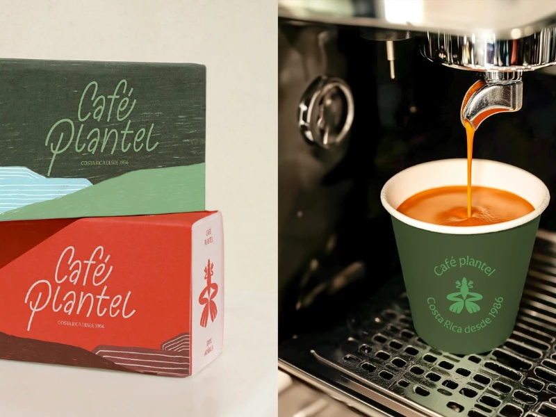Café Plantel Packaging Design by HONDO.