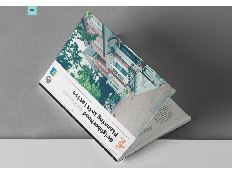 Neighborhood Planning Initiative Print Design by Scitalis Design.