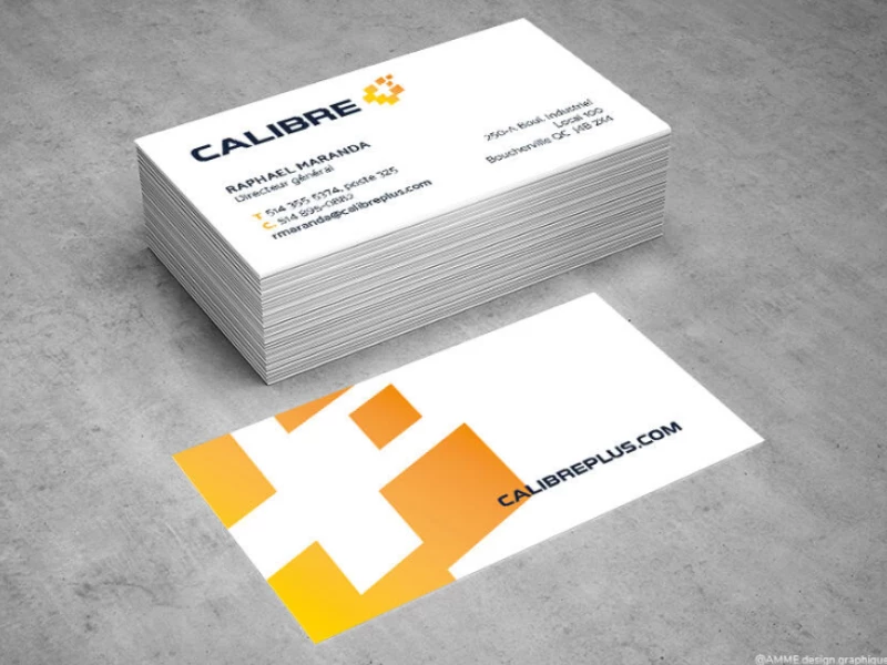 Calibre Print Design by Amme Design.