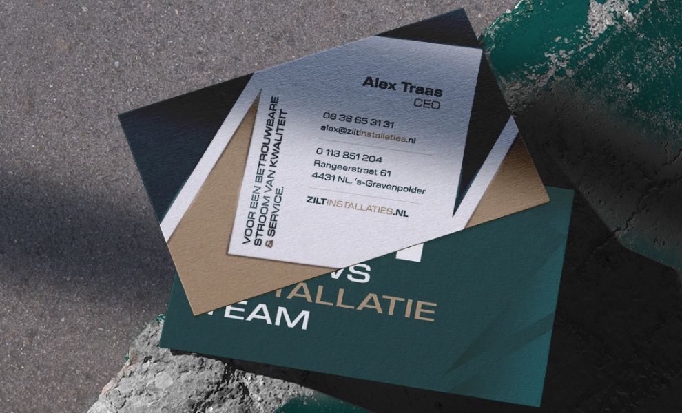 Zilt Print Design by The MindOffice.