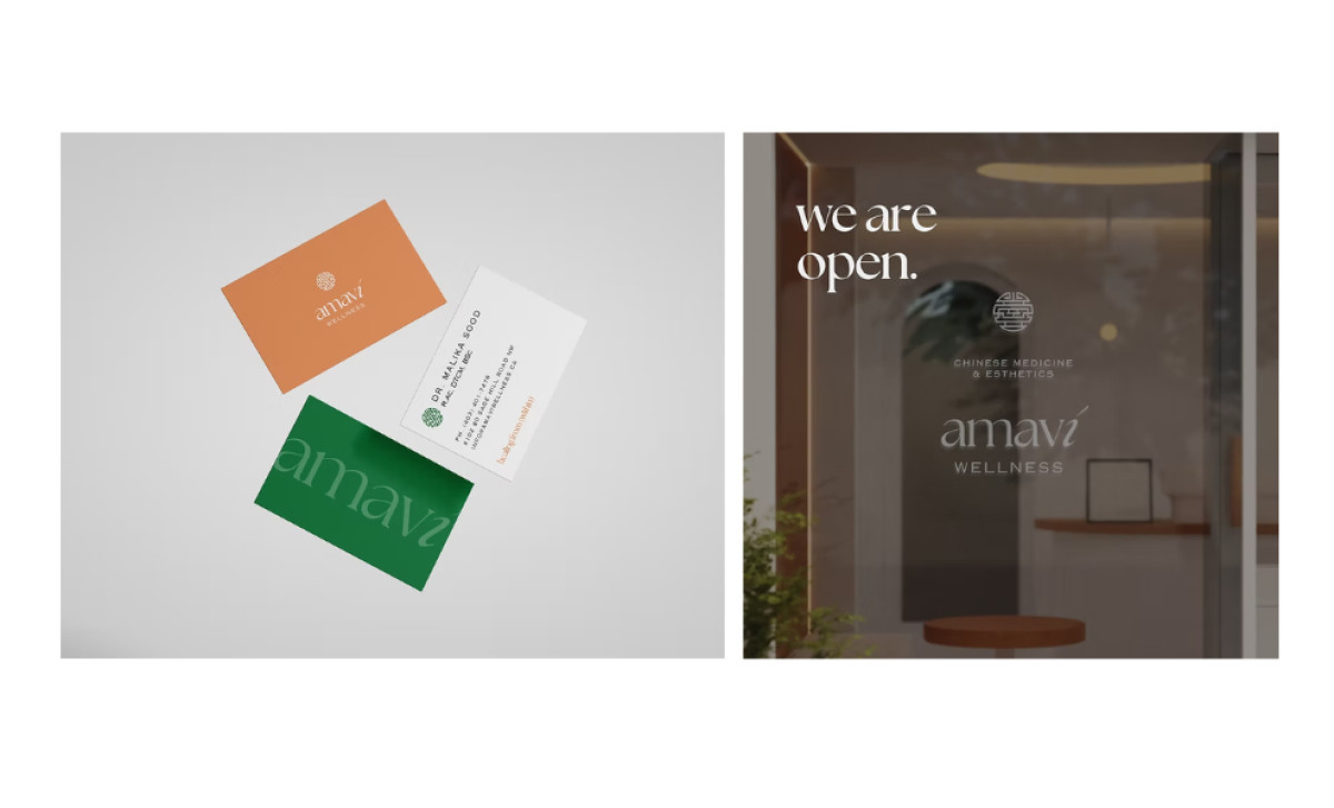 Amavi Wellness Logo Design by Rayn Design & Marketing Studio