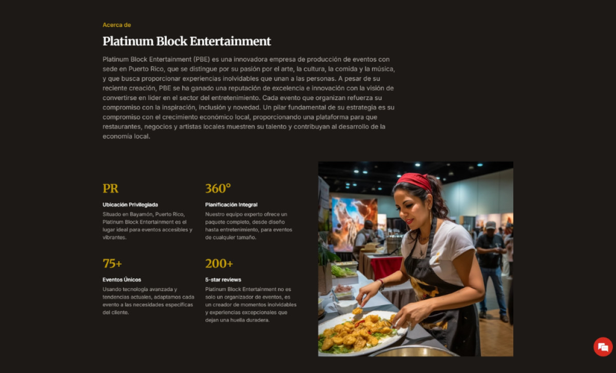 International Brunch Convention Website Design by Max Performance.