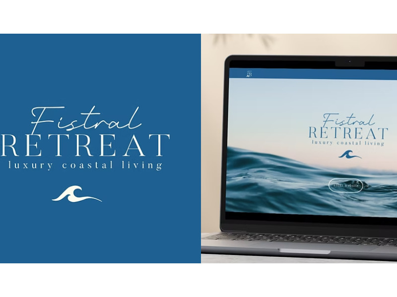 Fistral Retreat Logo Design by Jaz Designs.
