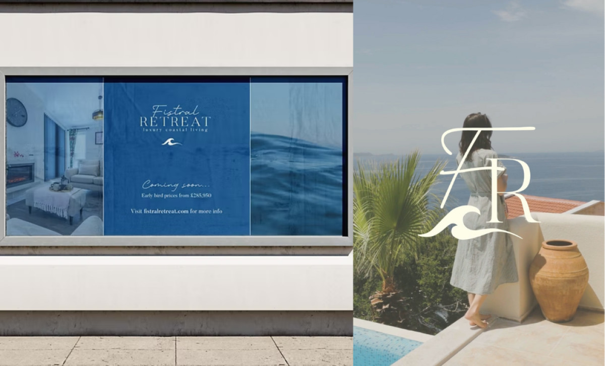 Fistral Retreat Logo Design by Jaz Designs.