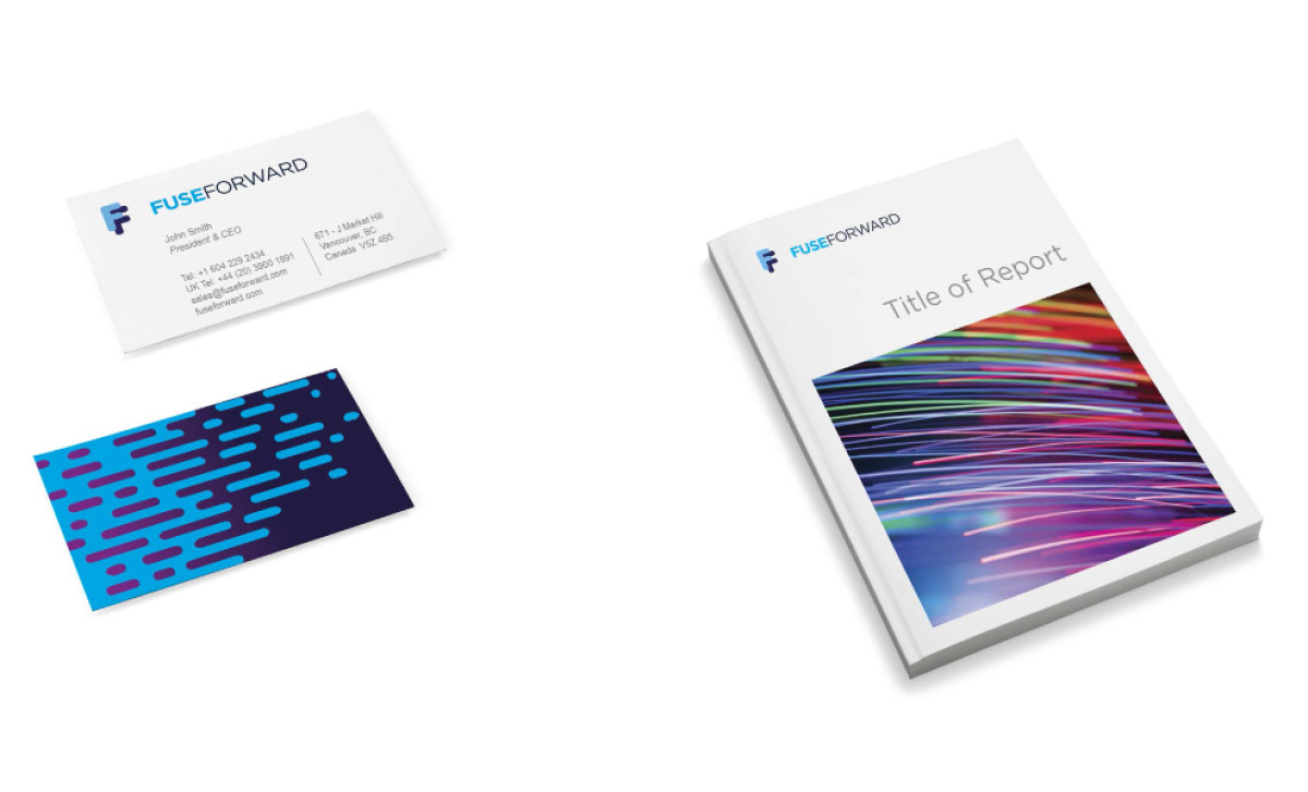 FuseForward Print Design by Winnett Brand Design.