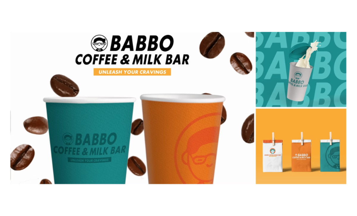 Babbo Milk Bar Packaging Design by Gobrandia Designs.