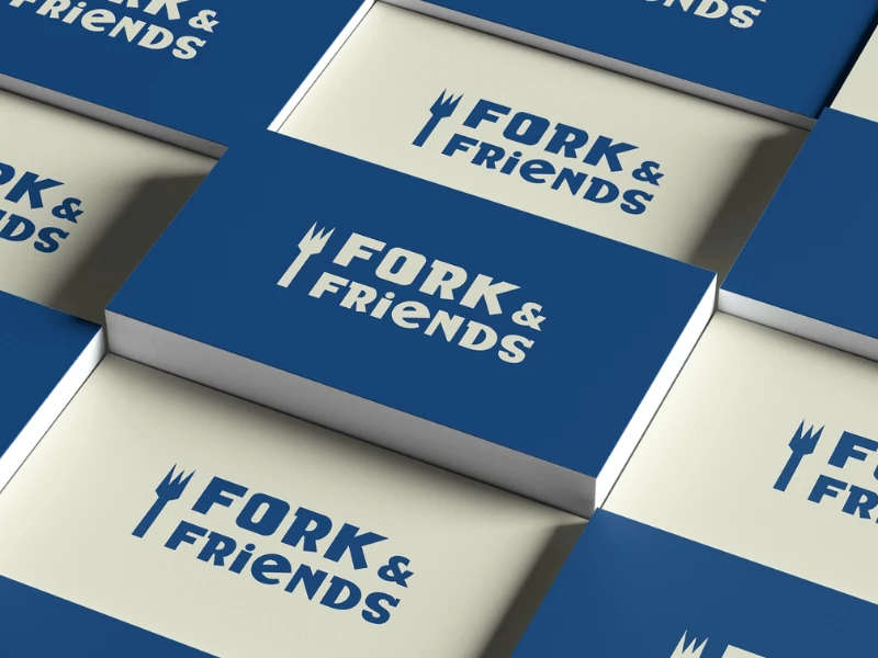 Fork and Friends Print Design by About U Studio.