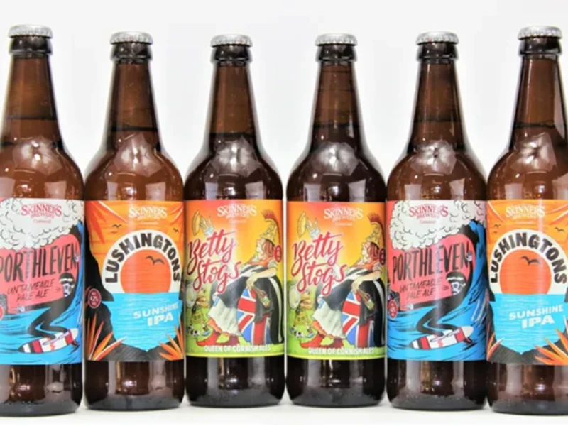 Skinner's Ales Packaging Design