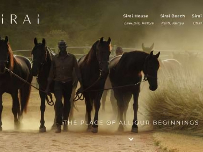 Sirai House Website Design