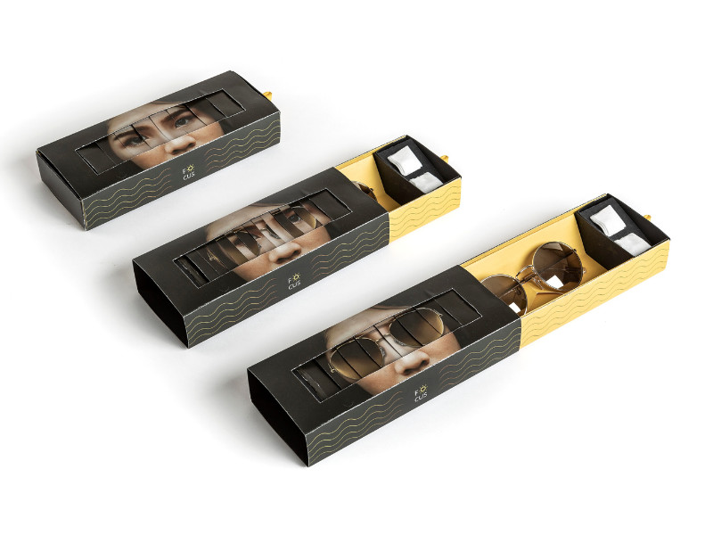 Focus packaging design by Lindsay Frank.