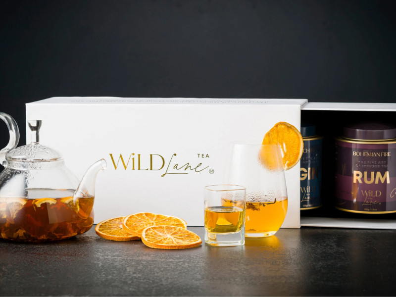 Wildlane Tea packaging design by TL Design Co.