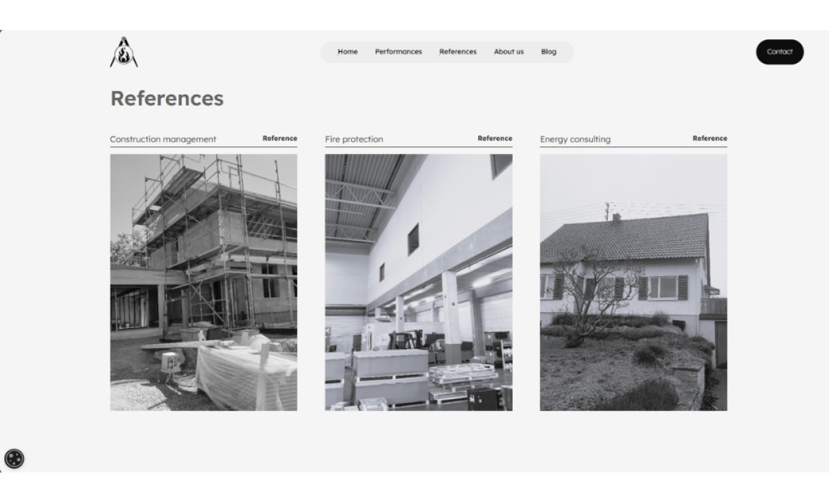 Schühle - GmbH references page with project examples by Königxmacher.