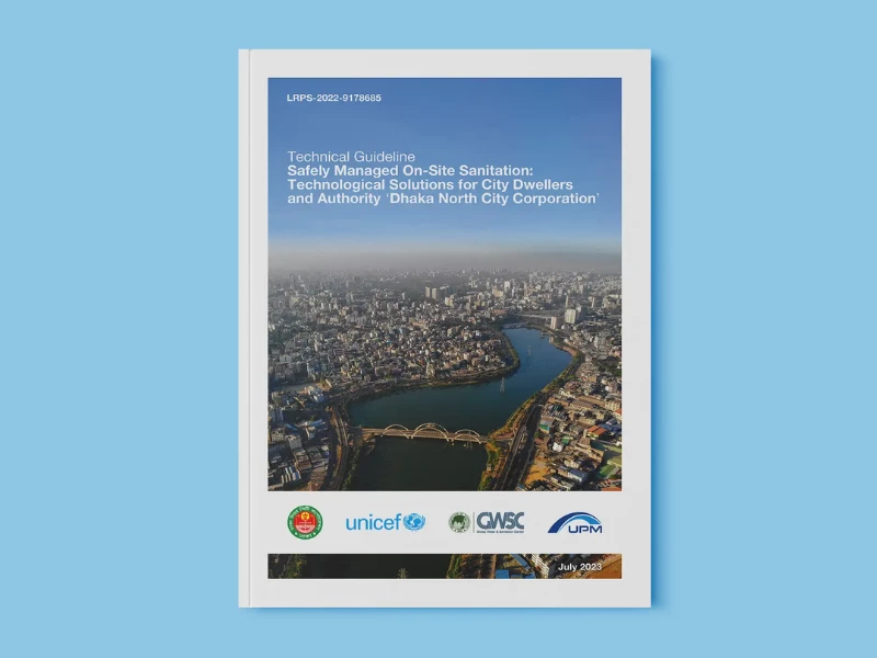 UNICEF Technical Guideline cover page by Lai Guim.
