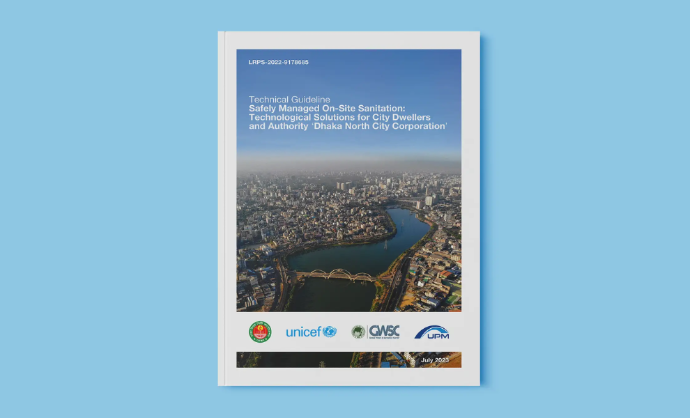 UNICEF Technical Guideline cover page by Lai Guim.