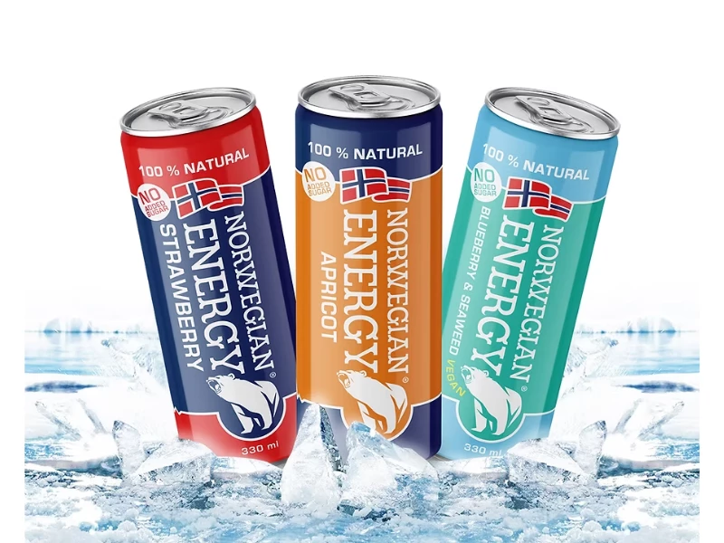 Norwegian Energy packaging design by Allink Design.