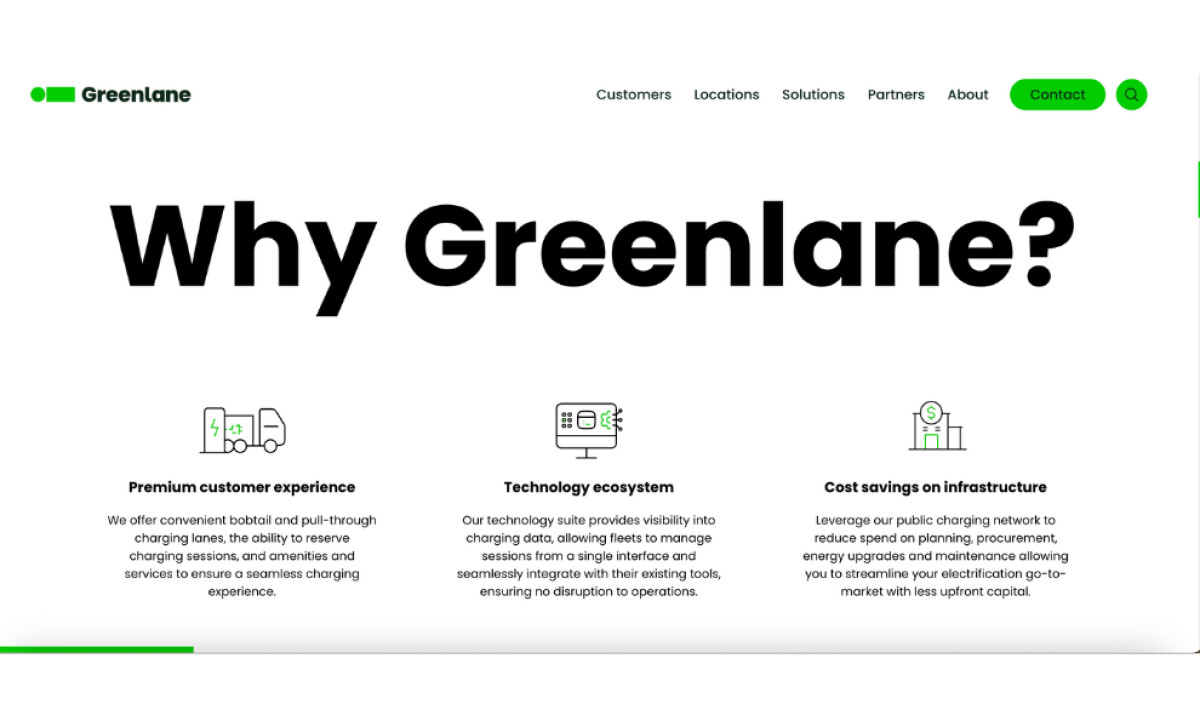 Greenlane Website Strong Brand Identity