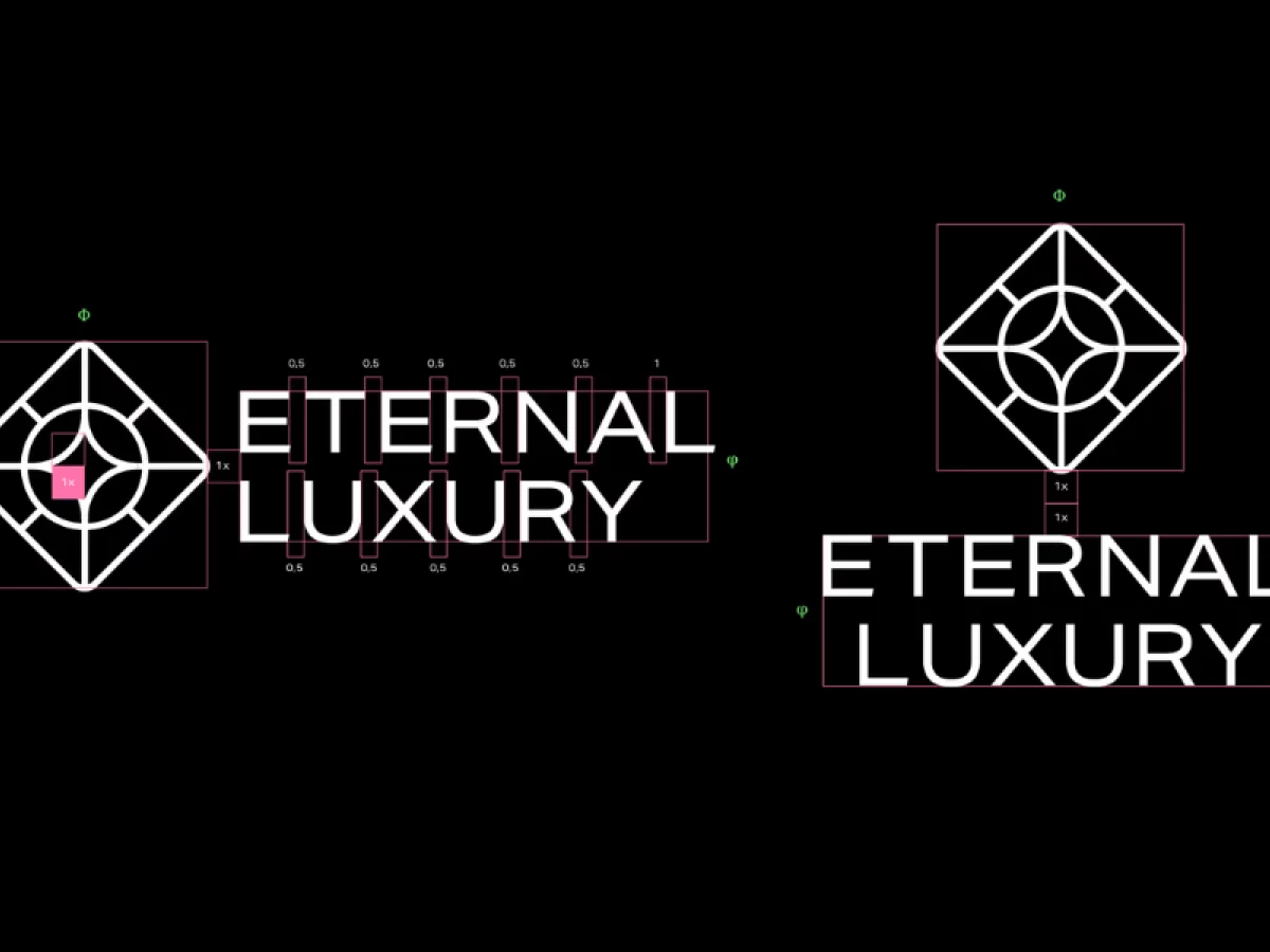 Eternal Luxury logo design by Halobrand®.