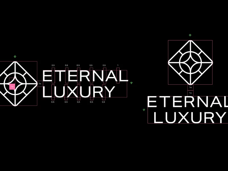 Eternal Luxury logo design by Halobrand®.