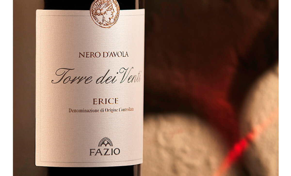 Fazio wine label by Console Design.