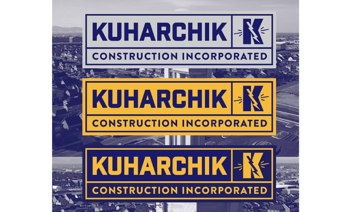 Kuharchik Construction three color variations by Danielle Crockett.