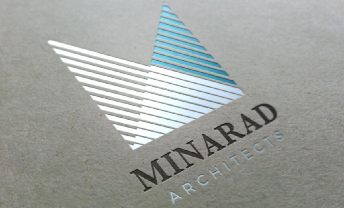 Minarad Architects logo design by Damir Matas.