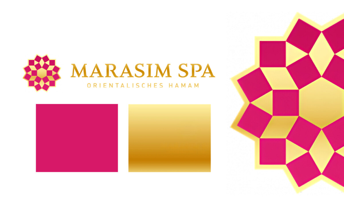 Marasim Spa Logo Design Elements