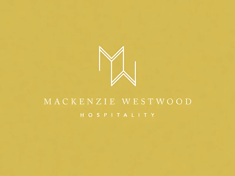 MW Hospitality logo deisgn by Cojo Moxon Design.